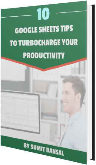 Productivity Spot - 10 Google Sheets Tips Ebook Cover Productivity Spot - 10 Google Sheets Tips Ebook Cover