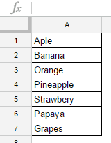 spell check in google sheets data