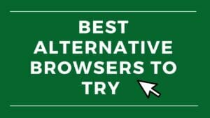 best alternative browsers