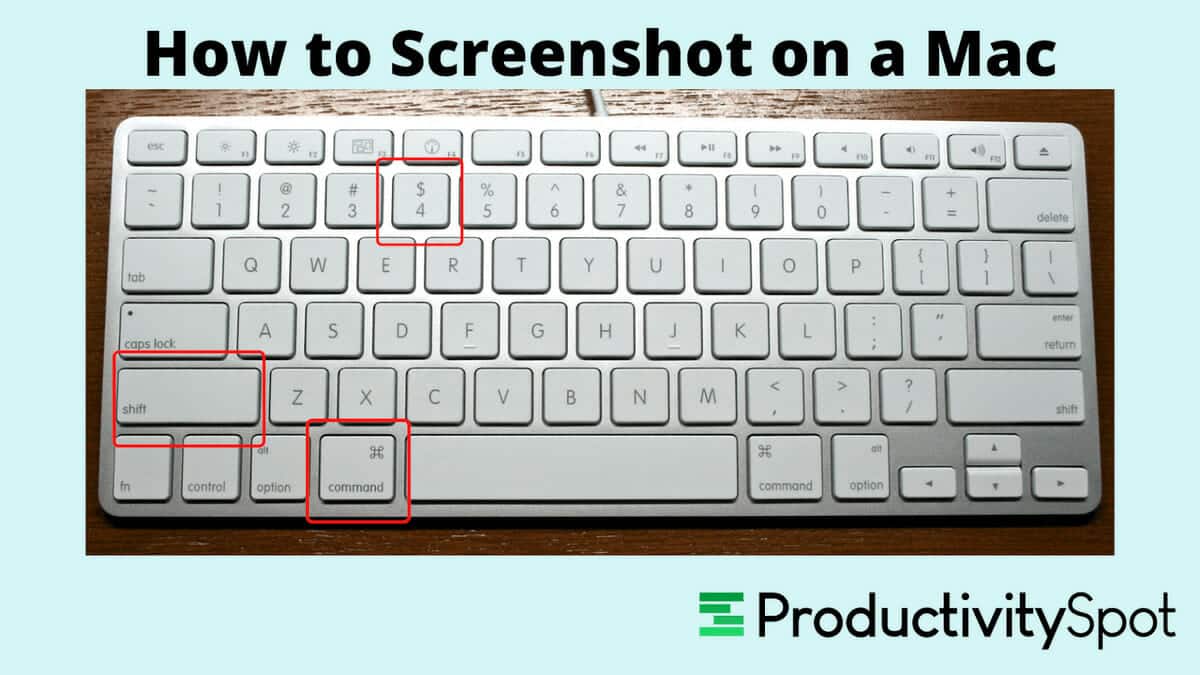 screen shot mac os quick key