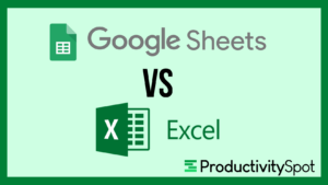 google sheets vs excel