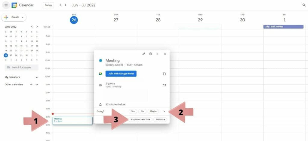 How to Propose a New Time in Google Calendar [6 Steps]