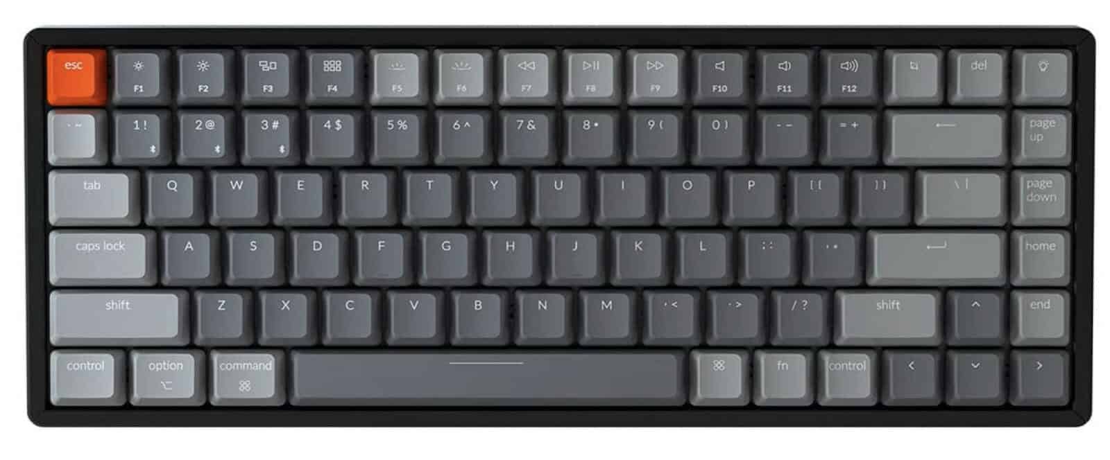 2. Best Mechanical Alternative - Keychron K8 Wireless Mechanical Keyboard