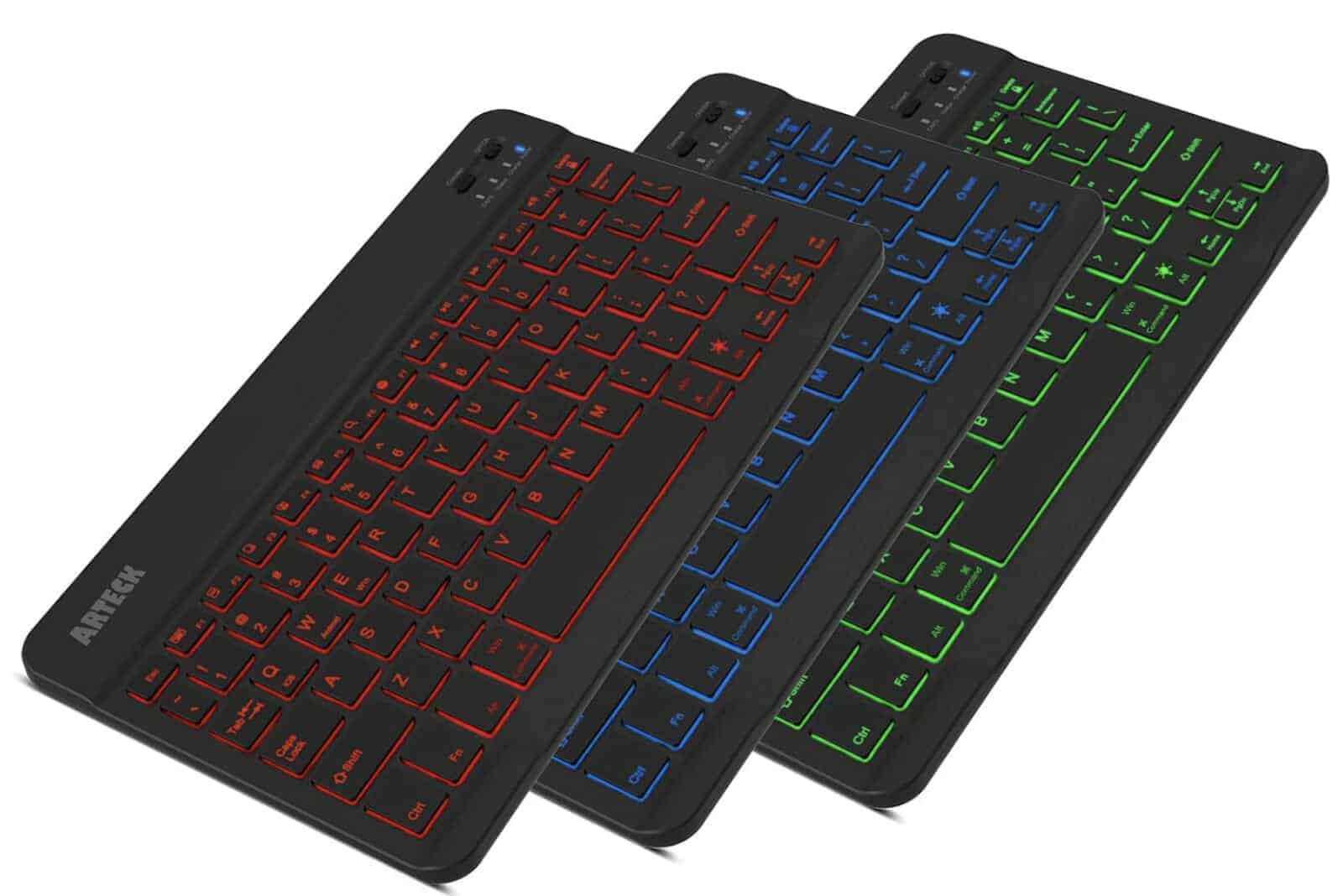 4. Budget Friendly Backlit Option - Arteck HB030B Universal Wireless Keyboard