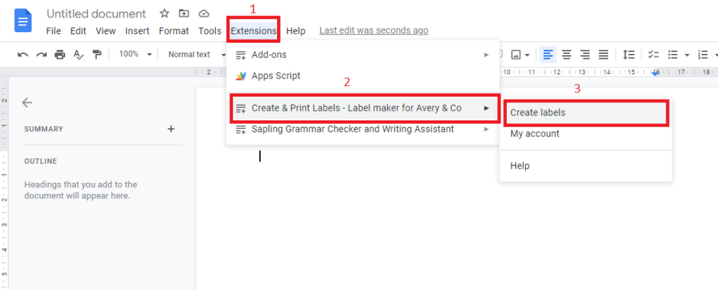 How to Print Labels From Google Sheets