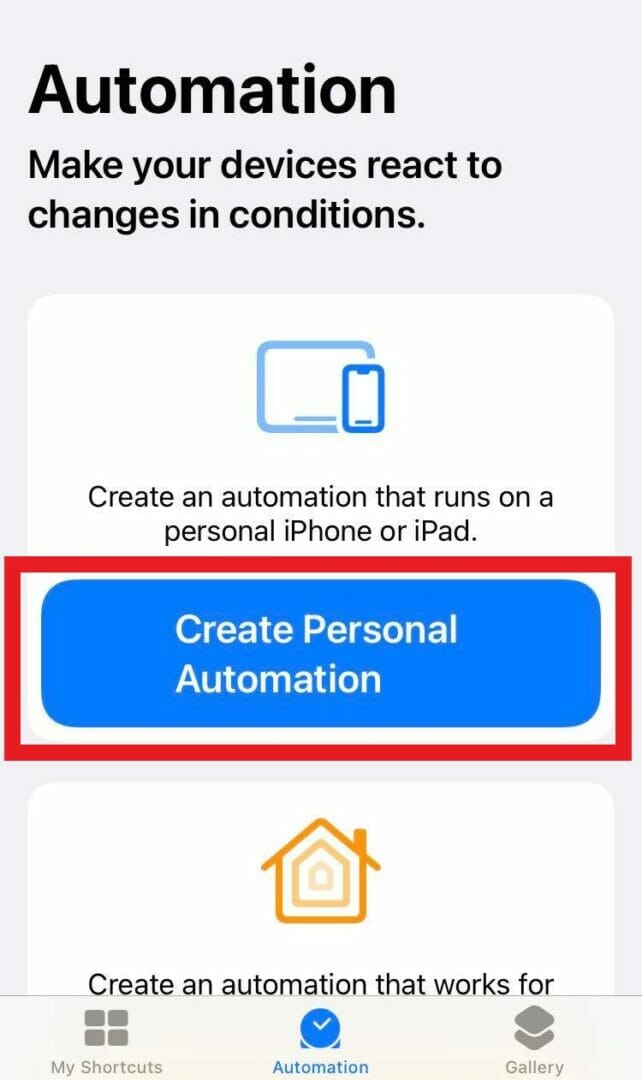 Schedule a text message on an iPhone with automation