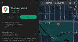 How to Drop a Pin on Google Maps through the mobile app