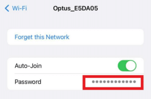 How to find a WiFi Password on an iPhone