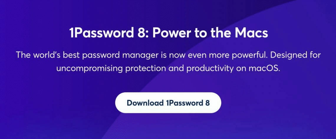 1Password for Mac