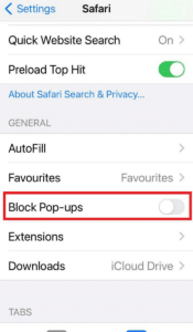 How to Allow Pop-ups on iPhone