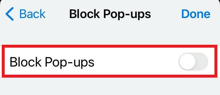 How to Allow Pop-ups on iPhone for Chrome