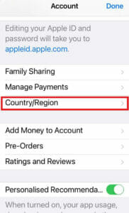 How to Change Country in the App Store