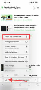 How to Move Search Bar to Top on Your iPhone’s Safari