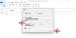 how to schedule an email in outlook
