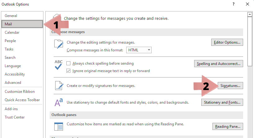 Outlook Signatures