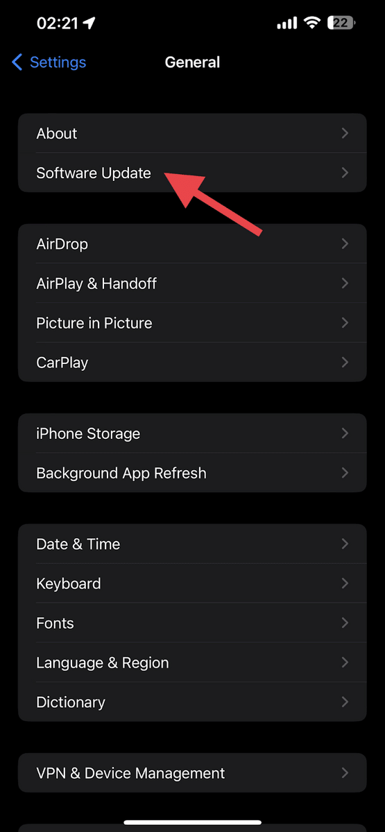 iPhone keeps disconnecting from Wifi—iPhone software update