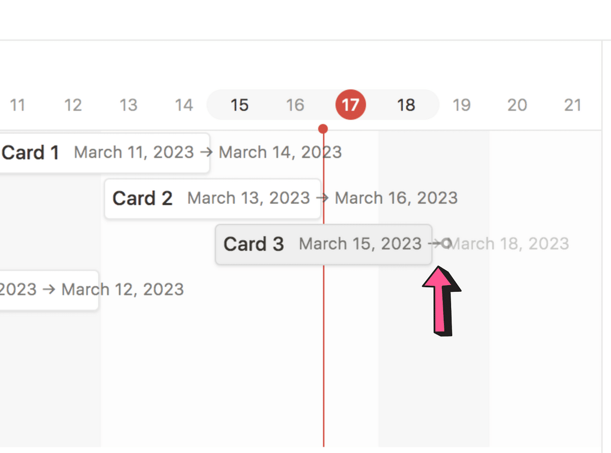 Adding dependencies in Notion