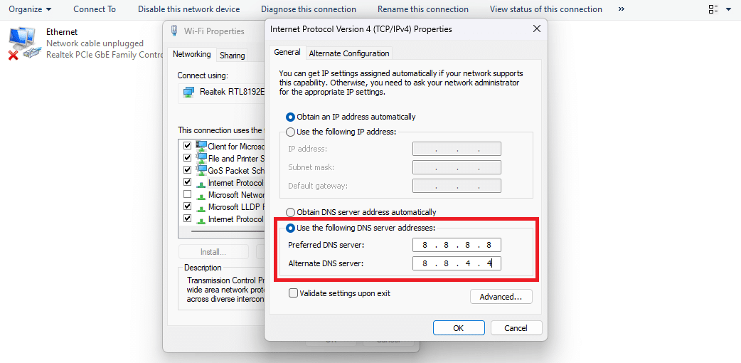 How to increase upload speed with DNS settings