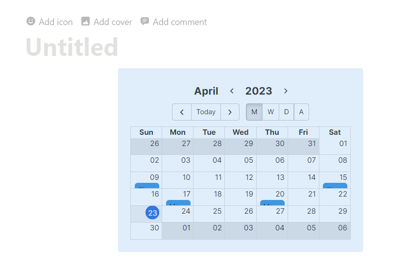 Find a Free Notion Calendar Template Here 3 Options