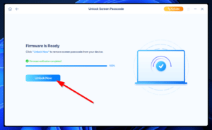 How to Unlock iPhone Without Passcode or Face ID - EaseUS MobiUnlock Unlock Now button