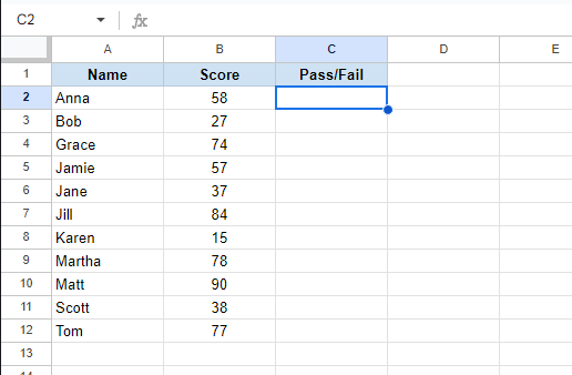 Single Condition With IF Function