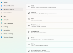 Why does my WiFi keep disconnecting?—Network and internet option