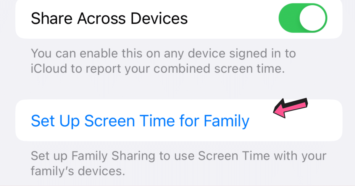 Set Up Screen Time for Family to block adult websites on your iPhone