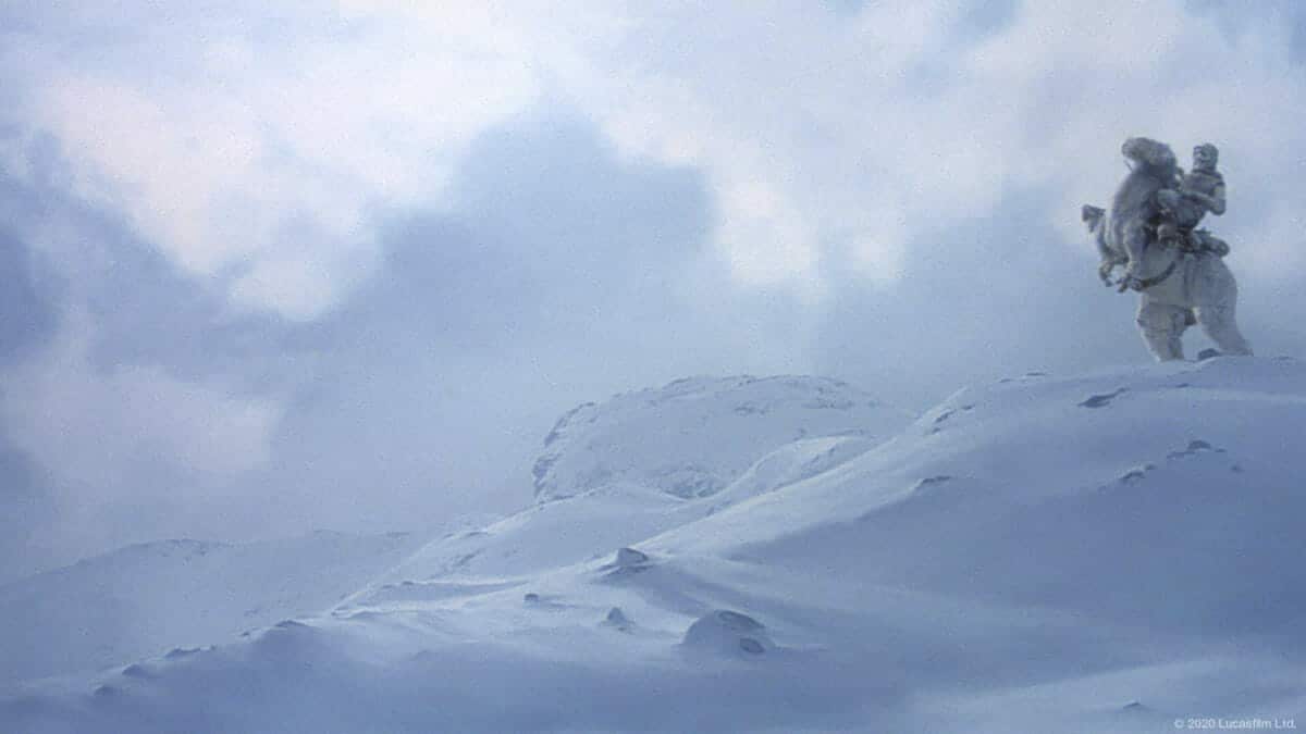 Hoth Star Wars snow background