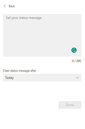 Enter a message