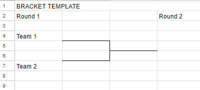 Joining brackets together to make a bracket